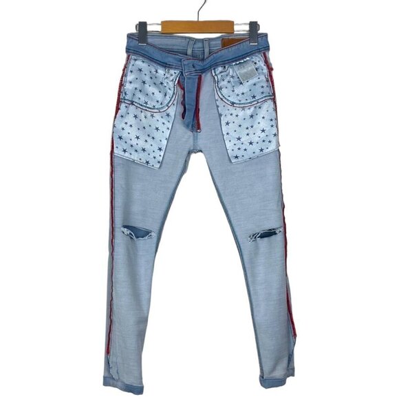 Diesel 1978 Womens Blue Light Wash Zatiny Denim Stretch Jeans 008D8 Estimate 27 - Picture 3 of 16